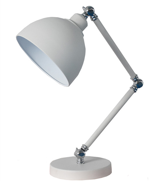 Modern Nordic Metal Decorative Office Desk Light Bedroom Bedside Table Lamp