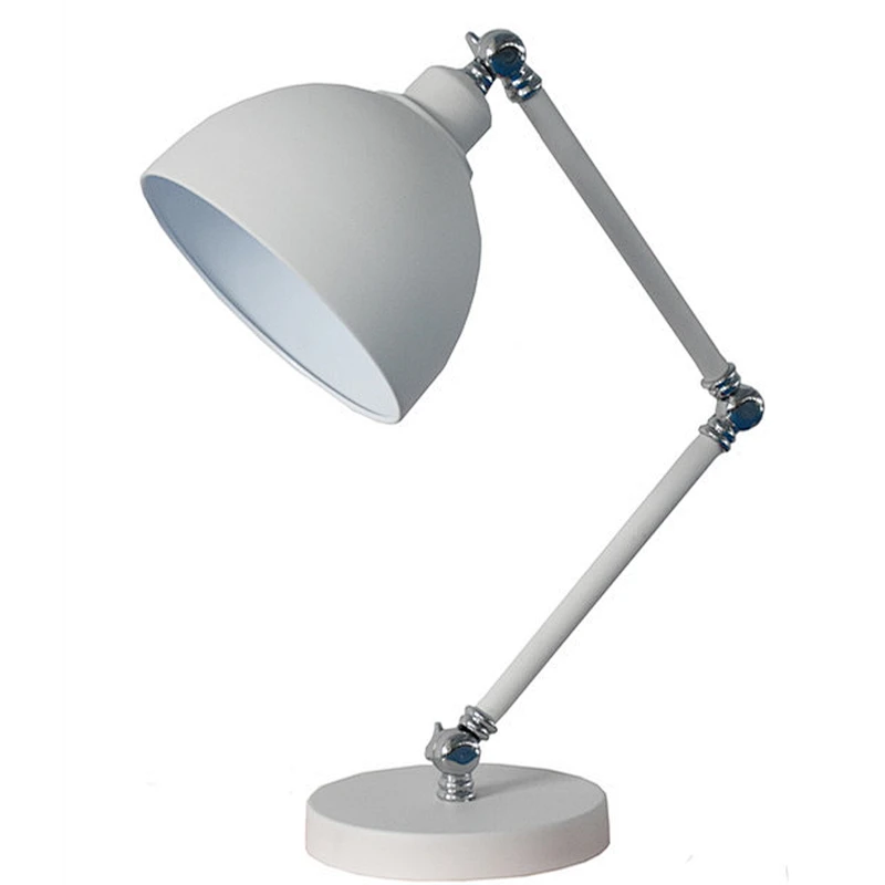 Modern Nordic Metal Decorative Office Desk Light Bedroom Bedside Table Lamp