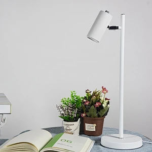 minimalism adjustable table lamp spotlight living room lamp black white grey desk light