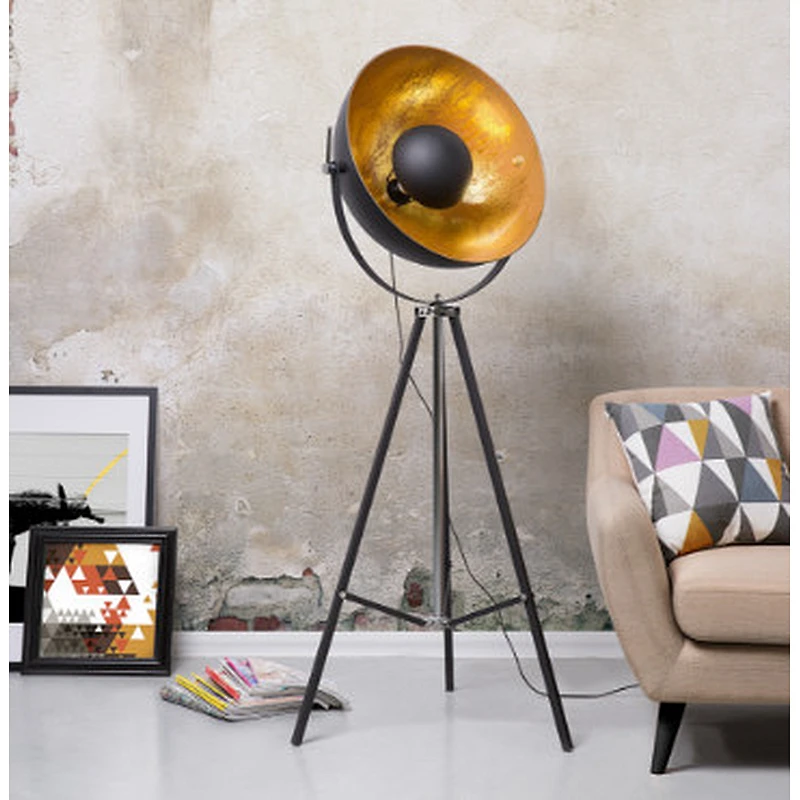 vintage tripod floor lamp