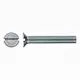 slotted raised countersunk head screws