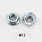 hex nut with flange