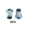 Carbon Steel Blind rivet sountsunk head knurled body blind rivet nut
