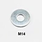 China manufacture galvanized carbon steel flat washer DIN9021 flat washer