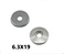Rubber washer EPDM bonded seal washer,black, grey color