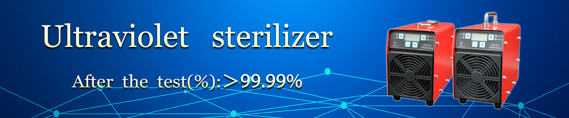 Ultraviolet air sterilization