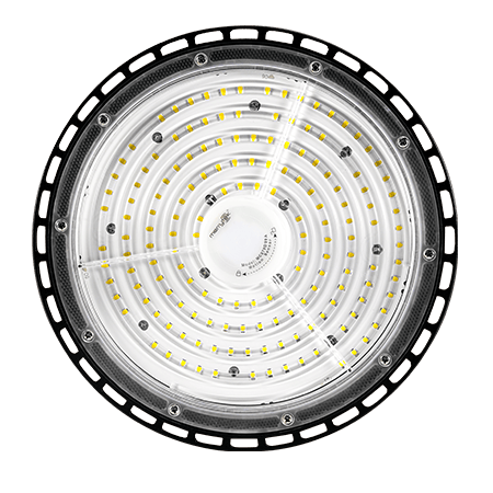 Éclairage industriel d'angle de faisceau réglable de la lumière élevée 180lm/W de baie d'UFO23 LED