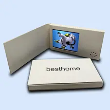 2.4 inch video brochure