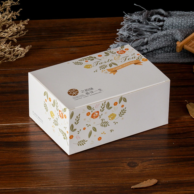Customized Tea Box Luxury Paper Box Tea Leaves Container Packaging Boxes for Freinds Families