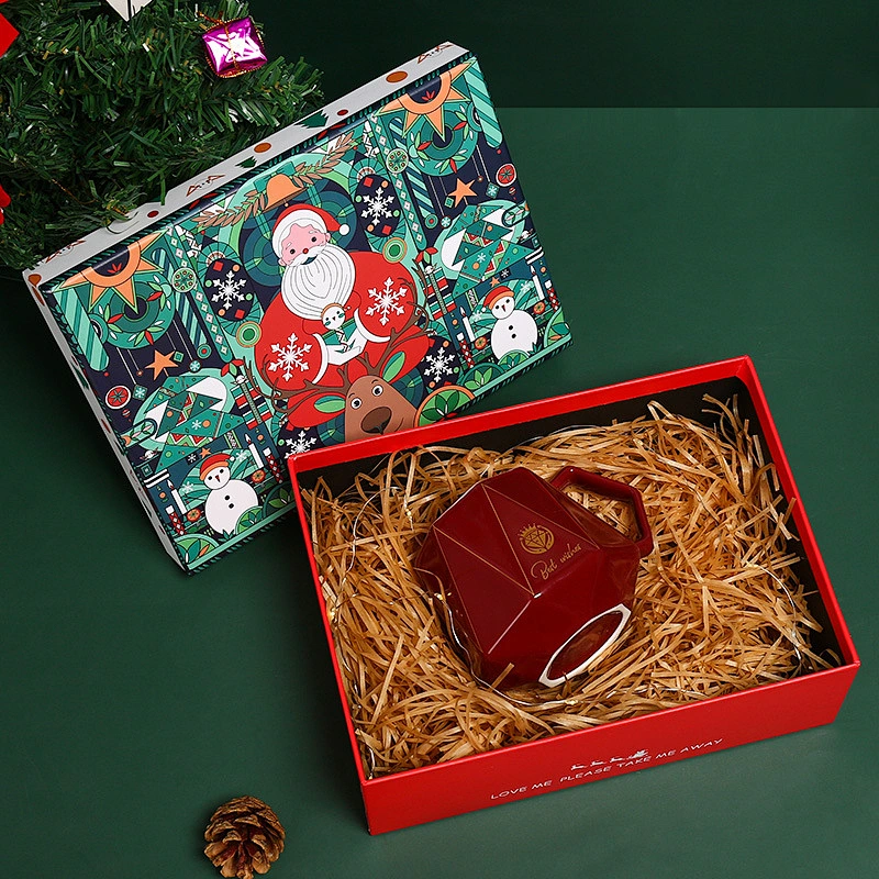 Hot Sale Christmas Cosmetic Paper Box Suitable for Lipstick Eyeshadow Eyebrown Eyeliner Pencil