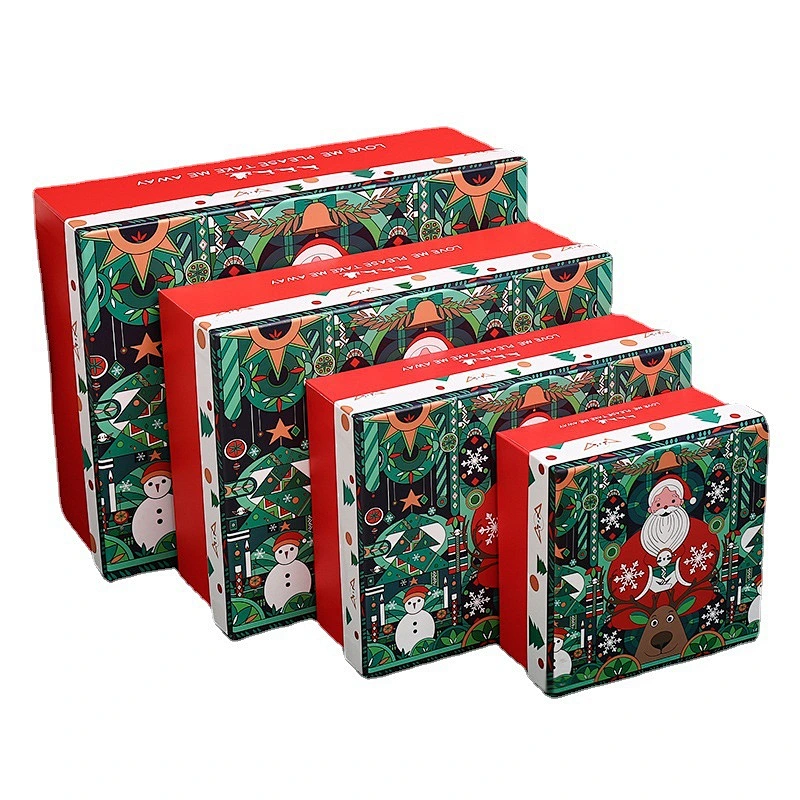Hot Sale Christmas Cosmetic Paper Box Suitable for Lipstick Eyeshadow Eyebrown Eyeliner Pencil