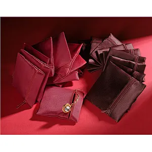 Microfiber Fabric Jewelry Bag Pouch