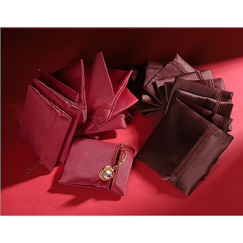 Microfiber Fabric Jewelry Bag Pouch