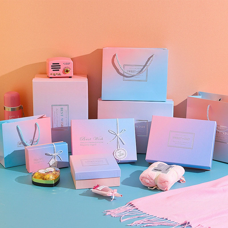 Customized Luxury Gift Box Paper Box Square Jewelry Box