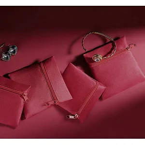 Microfiber Fabric Jewelry Bag Pouch