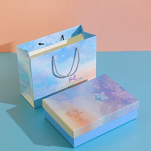 Customized Luxury Gift Box Paper Box Square Jewelry Box