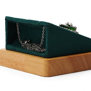 Solid Wood Jewelry Display Holder Set