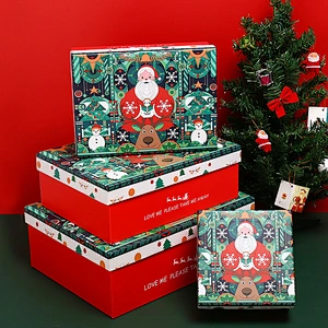 Hot Sale Christmas Cosmetic Paper Box Suitable for Lipstick Eyeshadow Eyebrown Eyeliner Pencil