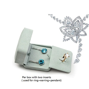 Multifunctional microfiber Jewelry Box