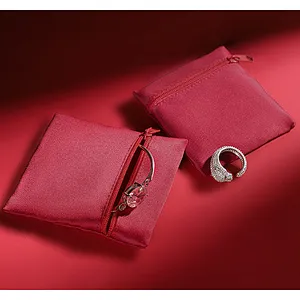 Microfiber Fabric Jewelry Bag Pouch