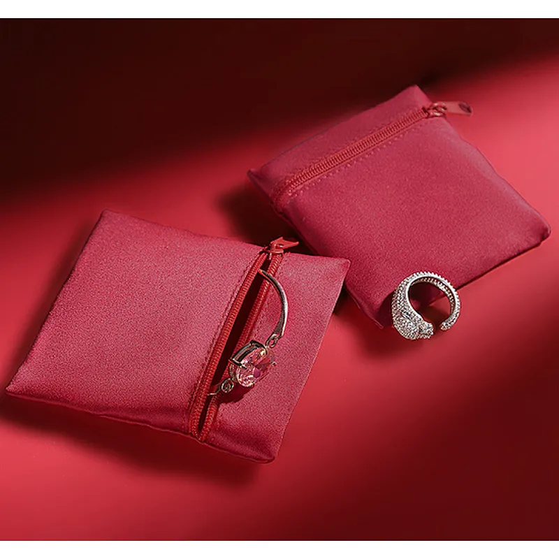 Microfiber Fabric Jewelry Bag Pouch