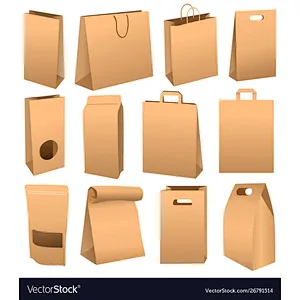 Recyclable paper bag