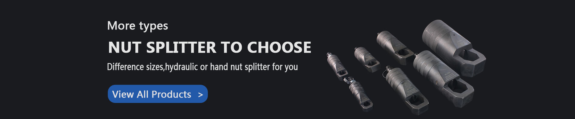 Difference size of nut splitter to choose from DNT Tools