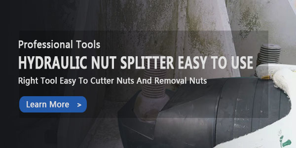 hydraulic nut splitter to cutter nuts easy