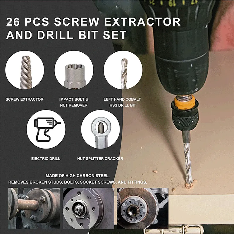 26pc small lug nut cutter tool|DNT nut bolt cutter tool factory from China