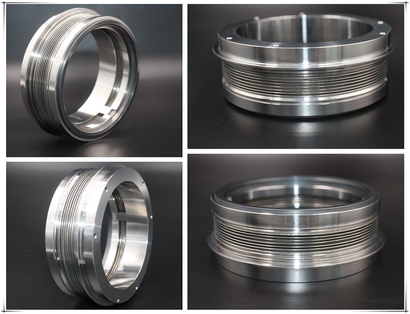 stationary seat unit of metal bellow,metal bellow mechanical seal，mechanical seal，bellow type mechanical seal ，bellows mechanical seal