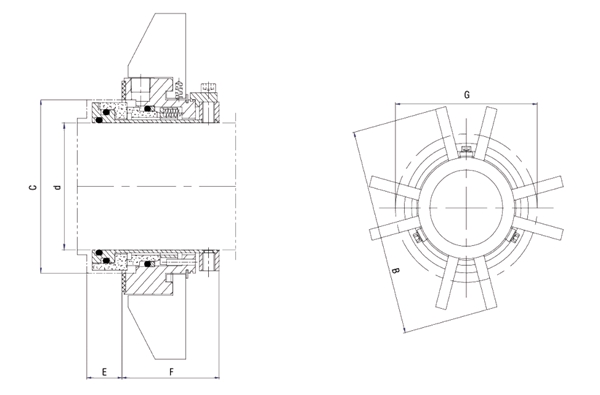 mechanical seal for water pump,water pump seal,mechanical seal pump,pump seals,mechanical seal