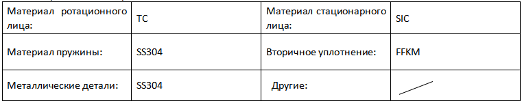 единый картридж механическое уплотнение для продажи