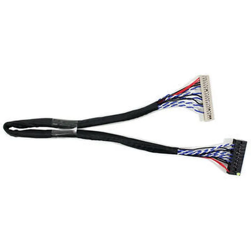 Customized 40pin to 30pin led to lcd converter cable Harness assembly