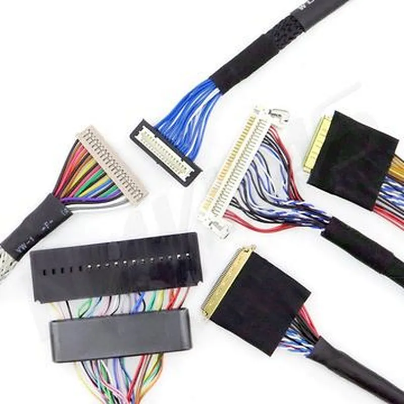 LCD Screen 20 pin lvds cable for lcd panel