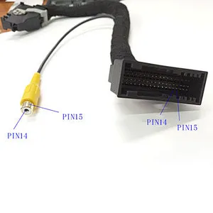 Extension cable 54pin for ford sync electrical automotive apim connector extension cable wire harnes