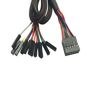 OEM ODM Dupon Connector 2.54 UL1007 power wiring Harness