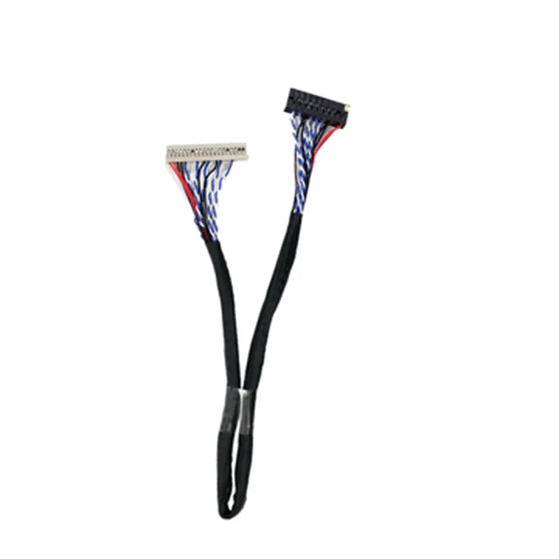 LCD Screen 20 pin lvds cable for lcd panel