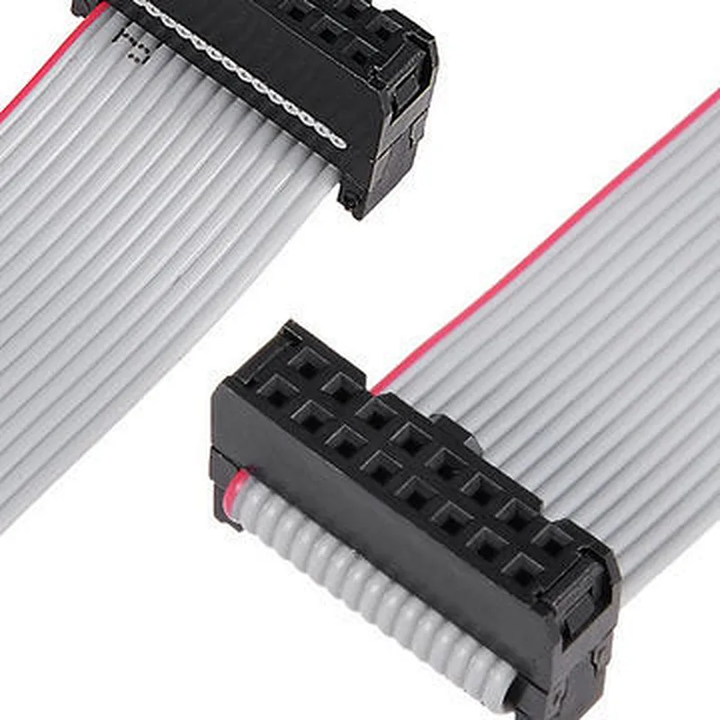 Custom 2mm pitch idc 2 3 4 5 6 7 8 9 10 12 14 16 18 20 24 26 30 40 pin flat ribbon cable or idc flat