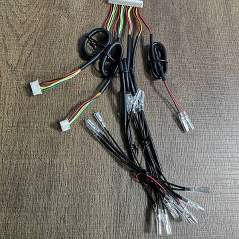 Custom customized lvds 5246 5p connector phd 40p 280 250 6.3 2.8 4.8 terminal machine wire harness