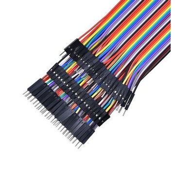 Custom Male to Female 1P 2P 3P 4P 5P 6P 10P 20P 30P 40P DuPon 2.54mm Breadboard Line flat ribbon