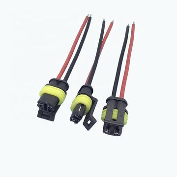 HID 1.5mm Waterproof Plug Automotive Wire Harness Connector