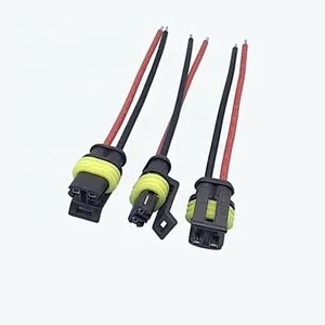 HID 1.5mm Waterproof Plug Automotive Wire Harness Connector