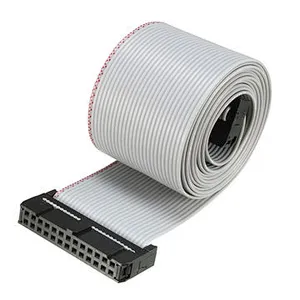 Custom 2mm pitch idc 2 3 4 5 6 7 8 9 10 12 14 16 18 20 24 26 30 40 pin flat ribbon cable or idc flat