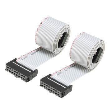 Custom 2mm pitch idc 2 3 4 5 6 7 8 9 10 12 14 16 18 20 24 26 30 40 pin flat ribbon cable or idc flat