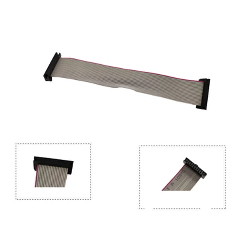 Custom 2mm pitch idc 2 3 4 5 6 7 8 9 10 12 14 16 18 20 24 26 30 40 pin flat ribbon cable or idc flat