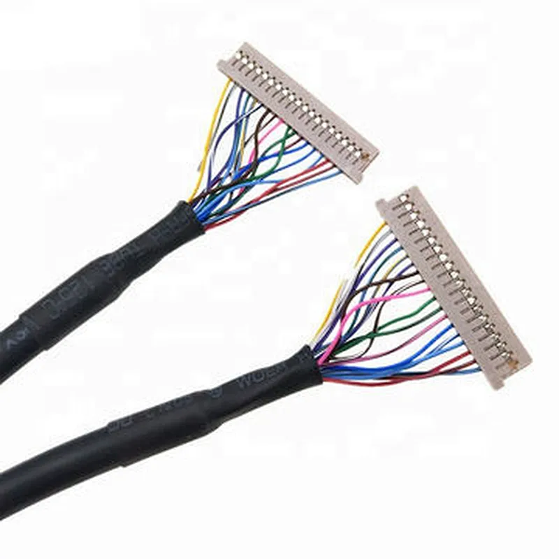 LCD Screen 20 pin lvds cable for lcd panel