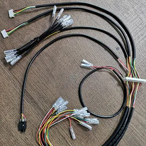 Custom customized lvds 5246 5p connector phd 40p 280 250 6.3 2.8 4.8 terminal machine wire harness