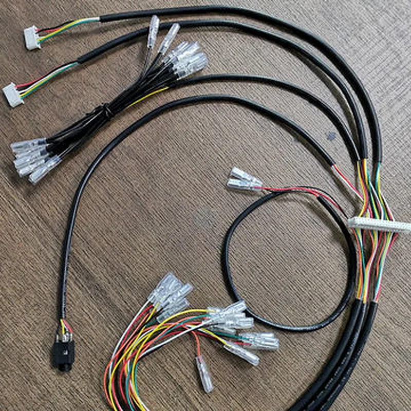 Custom customized lvds 5246 5p connector phd 40p 280 250 6.3 2.8 4.8 terminal machine wire harness