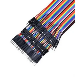 Custom Male to Female 1P 2P 3P 4P 5P 6P 10P 20P 30P 40P DuPon 2.54mm Breadboard Line flat ribbon