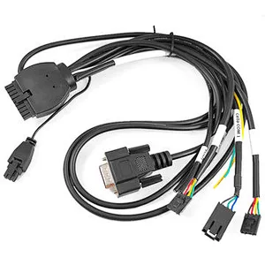 Factory custom industrial equipment wire harness DP9P to 20P GM car cable data extension cable